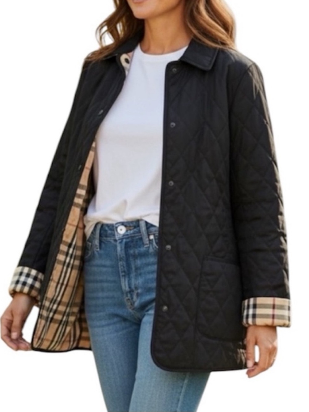 Burberry Quilted Jacket